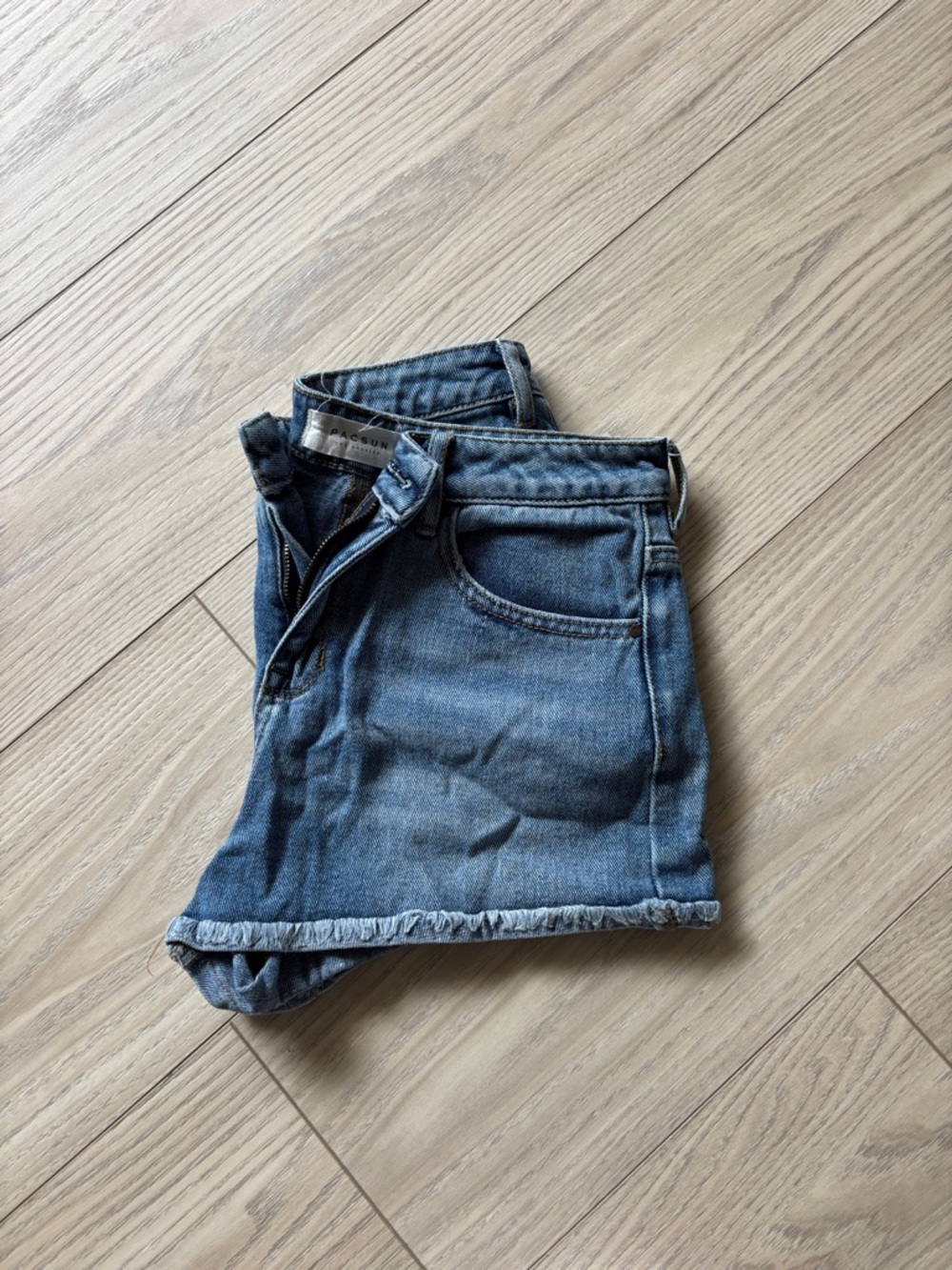PacSun High Rise Denim Shorts